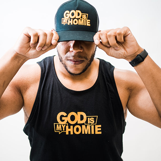 God is my Homie Men's Tank Top